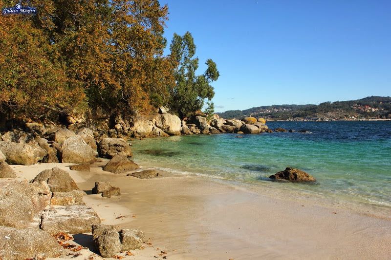 Playa de Castiñeiras en Cangas
