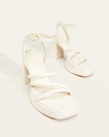 Sandalias tiras plataforma