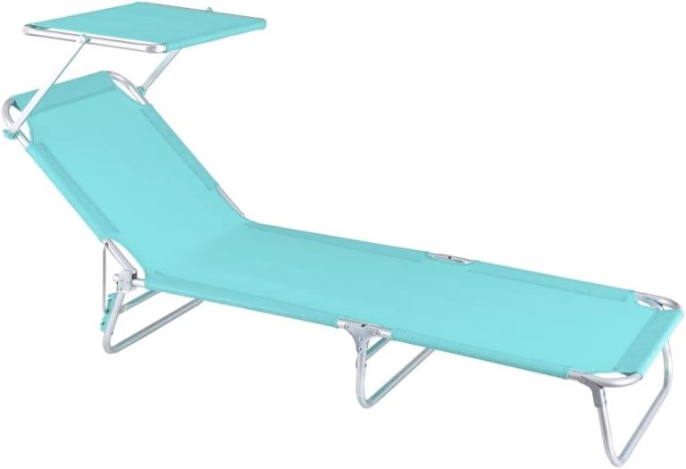 Siesta al aire libre sin que te dé el sol en la cara, la tumbona con la que este sueño se hará realidad está en Amazon