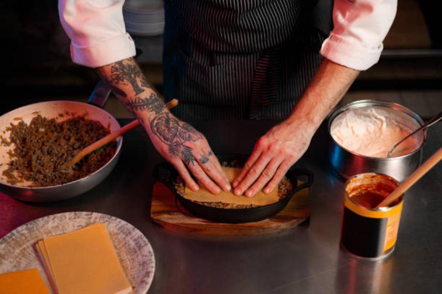 Primer paso de la receta