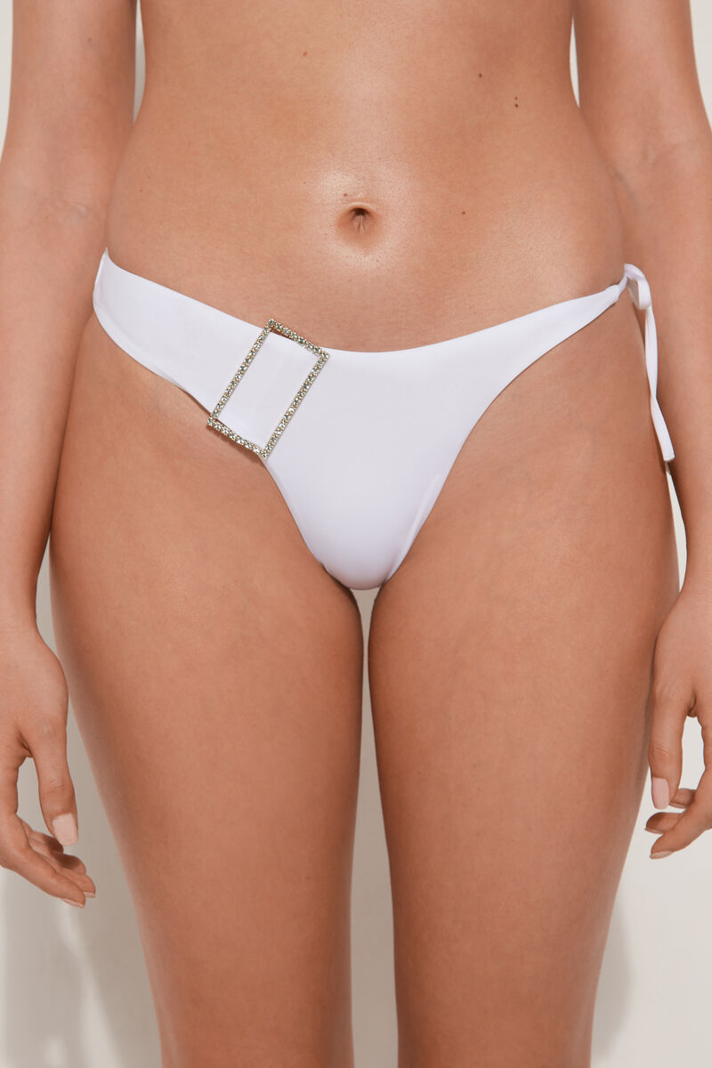 Braguita Brasileña de Bikini con Lazos Crystal Buckle – Tezenis