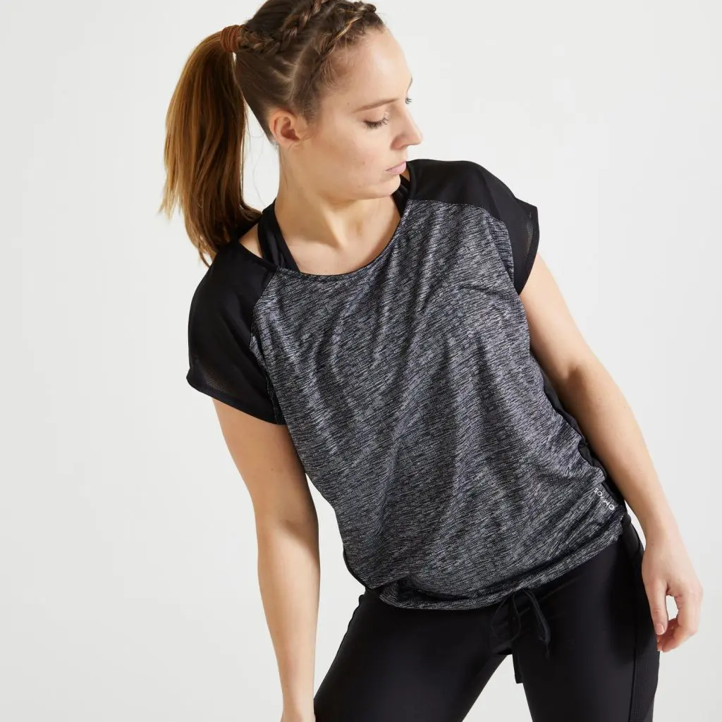 Decathlon camisetas mujer manga corta deals