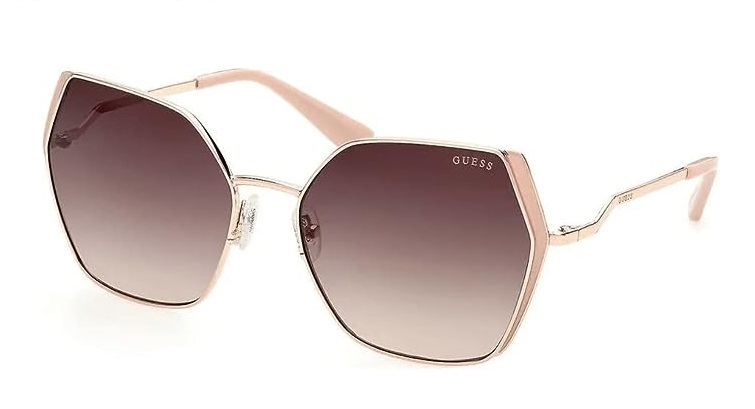 Gafas de sol de mujer aviador de metal en dorado · Guess · El Corte Inglés