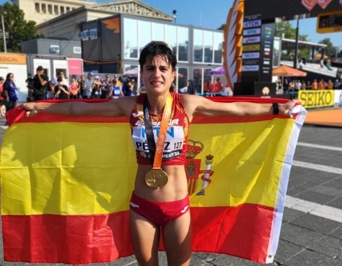 María Pérez, segundo oro para el atletismo español en el Mundial de Budapest