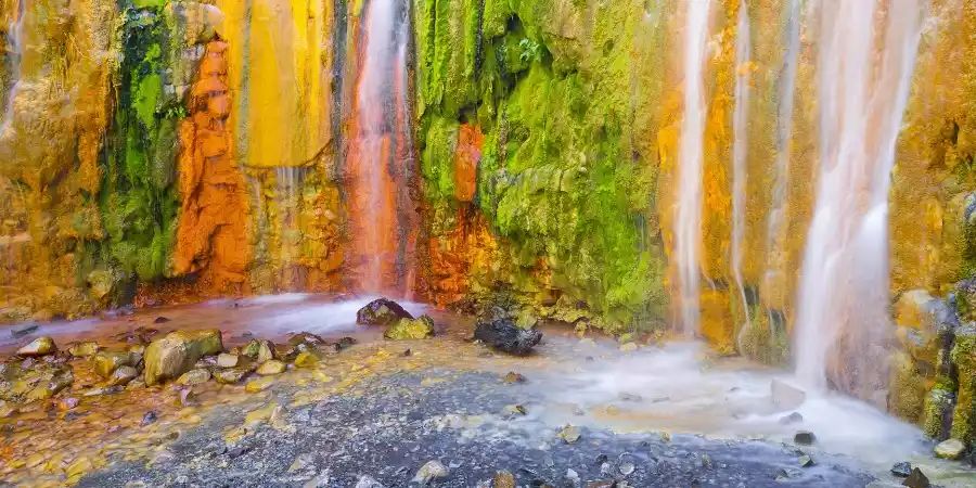 La Cascada de Colores en La Palma