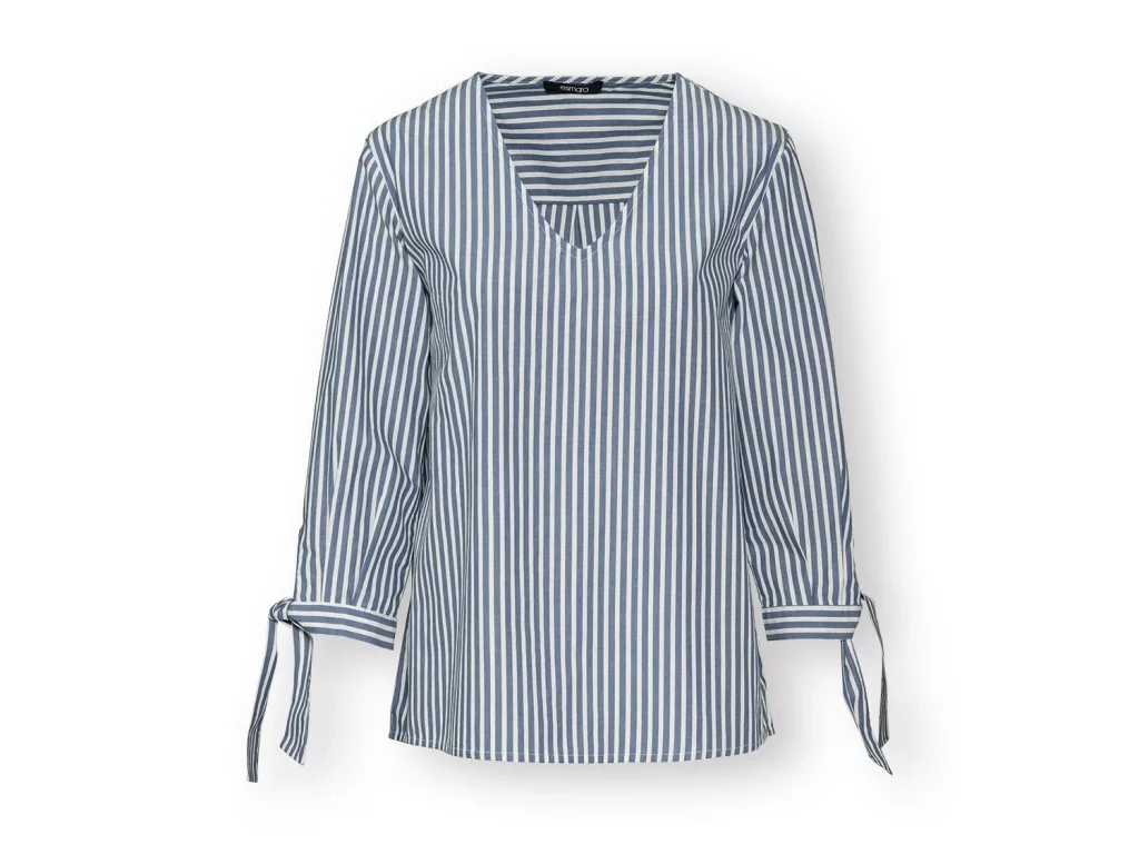 Blusa Para Mujer Con Mangas Anudables De Lidl