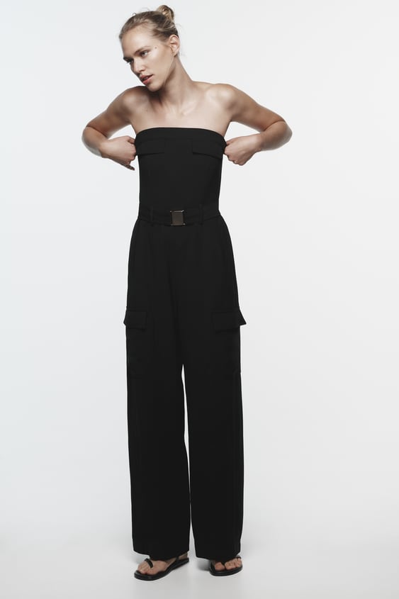 Mono Cargo Cinturón – Zara