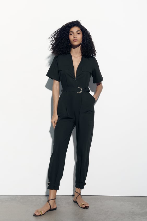 MONO CARGO POPELÍN – ZARA