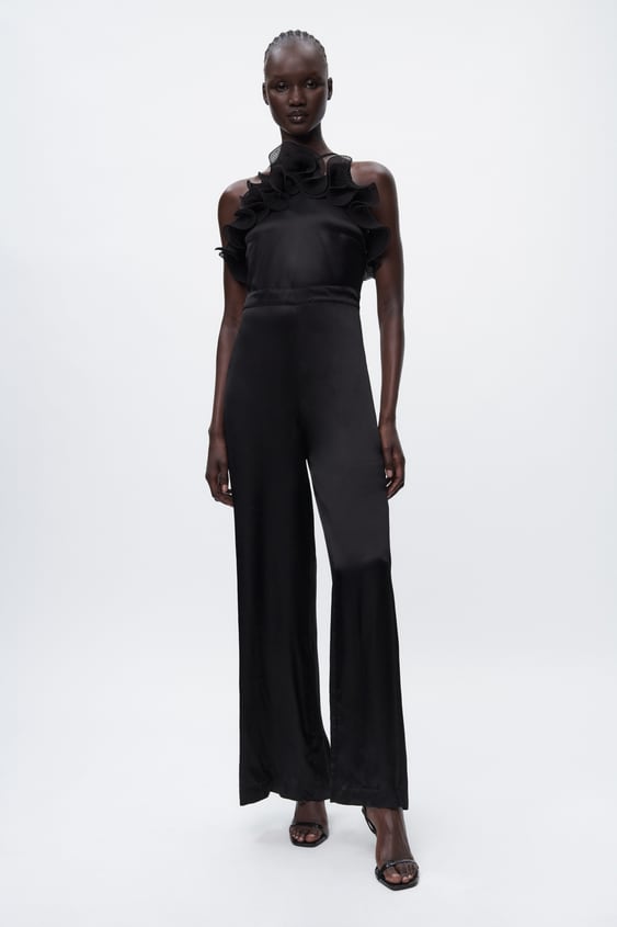Mono Largo Halter Volantes – Zara