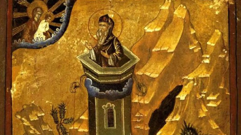 San Rubén estilita, protagonista del santoral del 4 de agosto