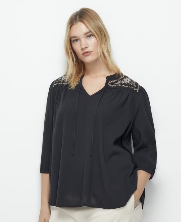 Blusa Mujer Bordado