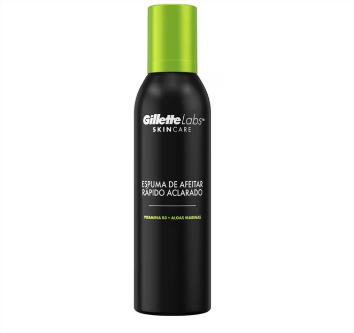 Espuma De Afeitar Rápido Aclarado Skin Care Gillette Labs