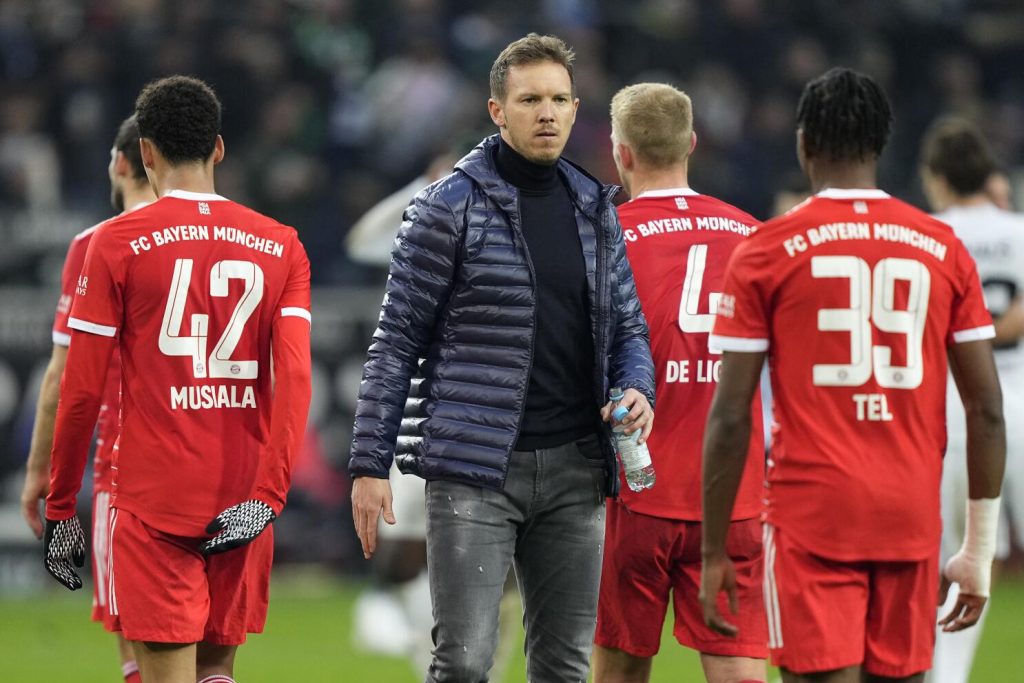 Grupo A, Con El Bayern A La Carga