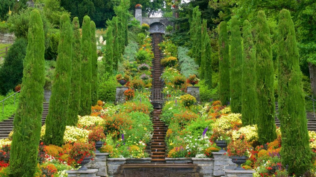 Jardines De La Isla De Mainau En Alemania
