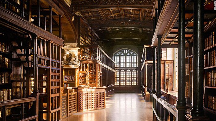 La Biblioteca Bodleiana En El Reino Unido