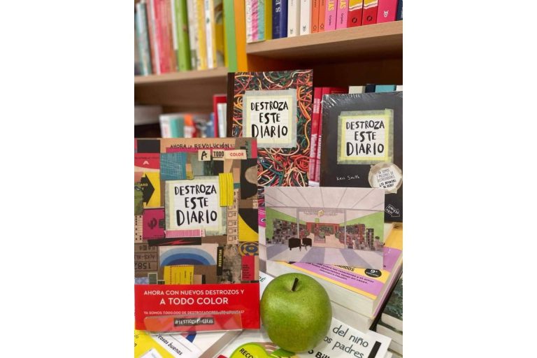 Dónde encontrar el libro ‘Destroza este diario’