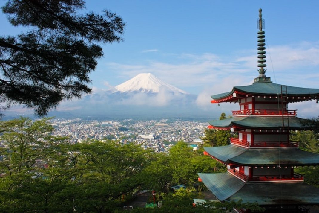 luna de miel en Japón