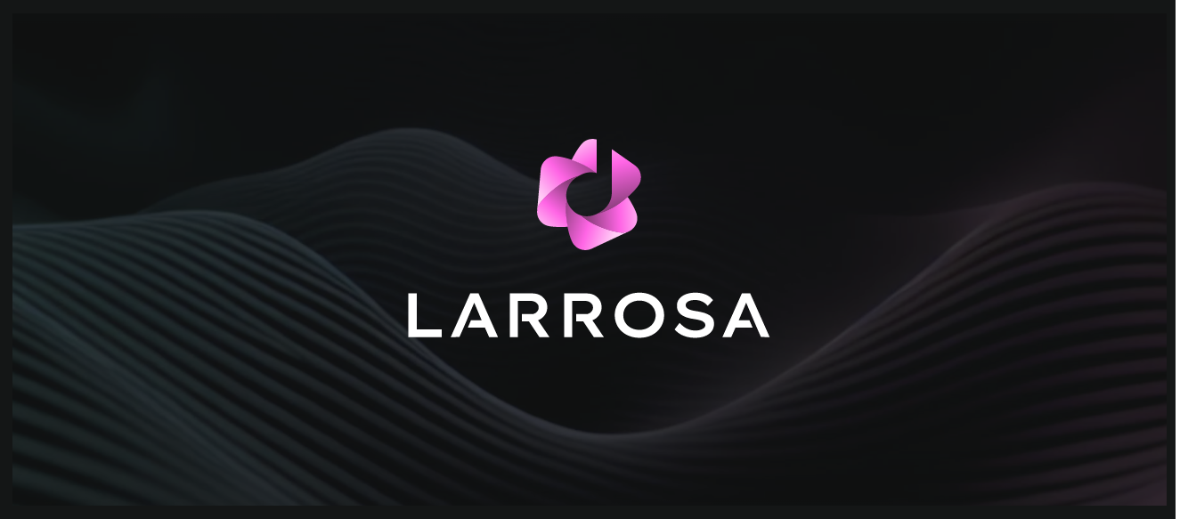 Larrosa revela nueva identidad visual para resaltar innovación y apoyo financiero en la industria musical 1 Larroas Nuevo Logo1