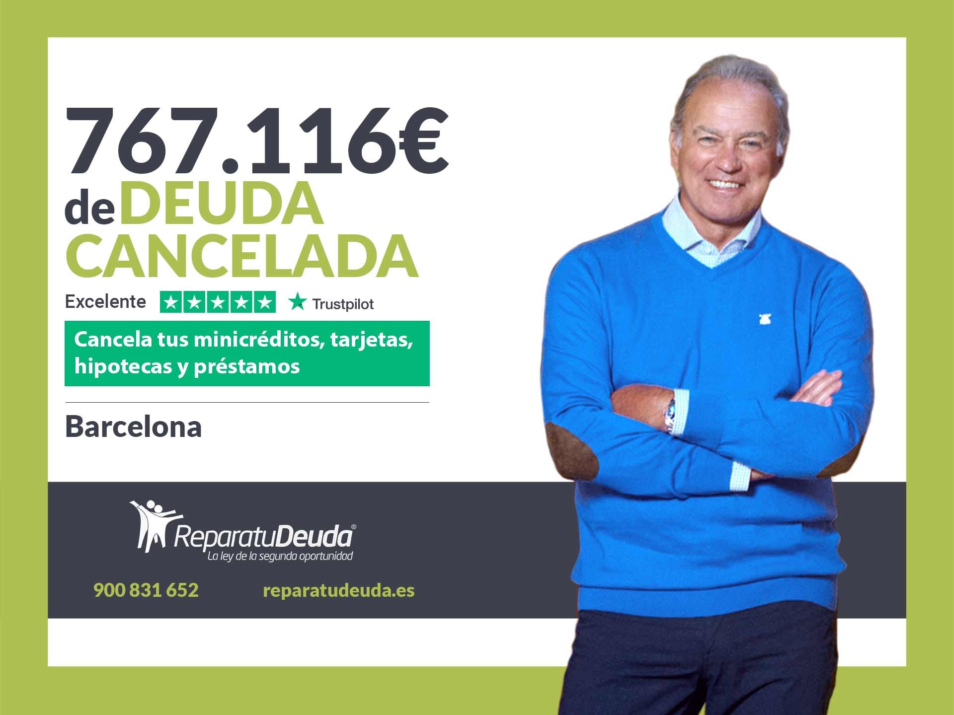 Repara tu Deuda Abogados cancela 767.116€ en Barcelona (Catalunya) gracias a la Ley de Segunda Oportunidad 1 Repara tu Deuda Abogados cancela 767.116? en Barcelona (Catalunya) gracias a la Ley de Segunda Oportunidad