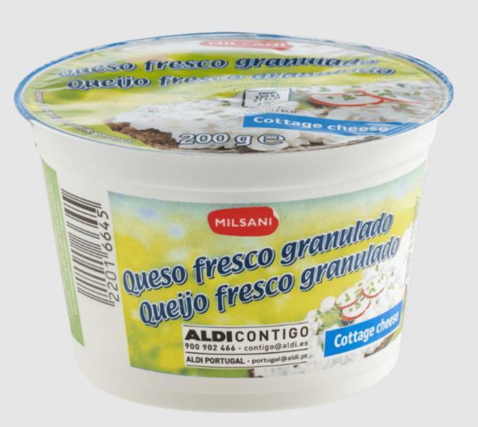 Queso fresco granulado