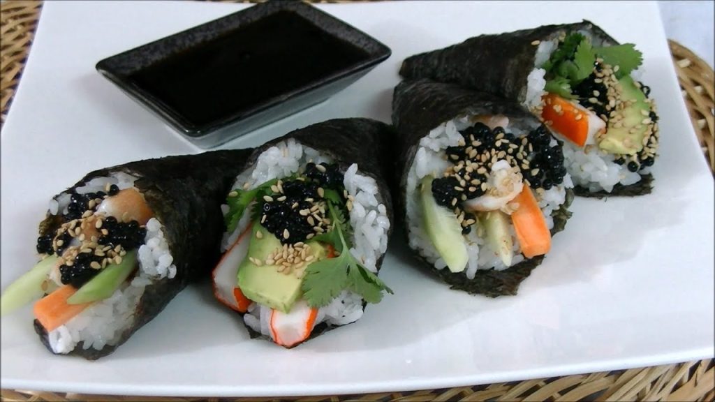 El Sushi Más Fácil Y Rápido De Preparar: Receta De Temakis Casero