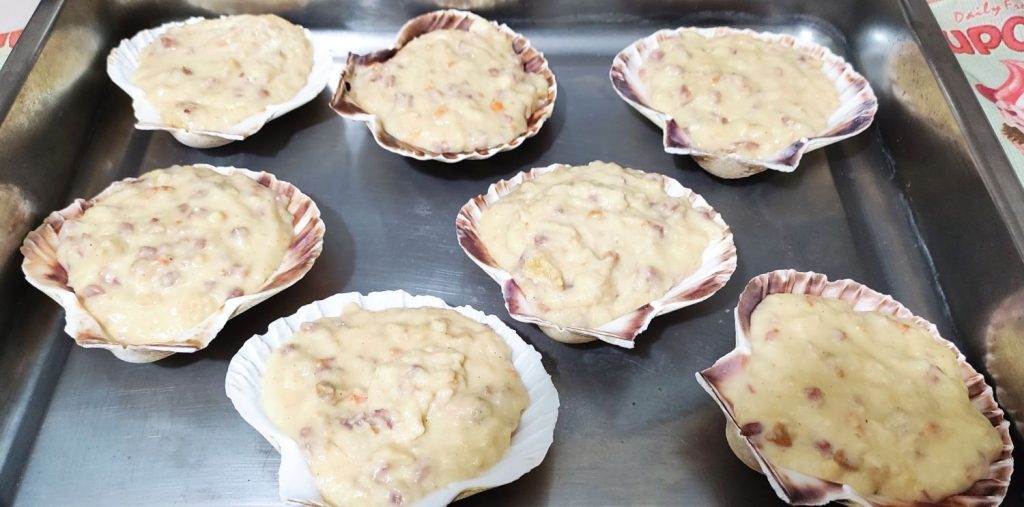 Receta Gallega Tradicional: Vieiras Rellenas Y Gratinadas Al Horno