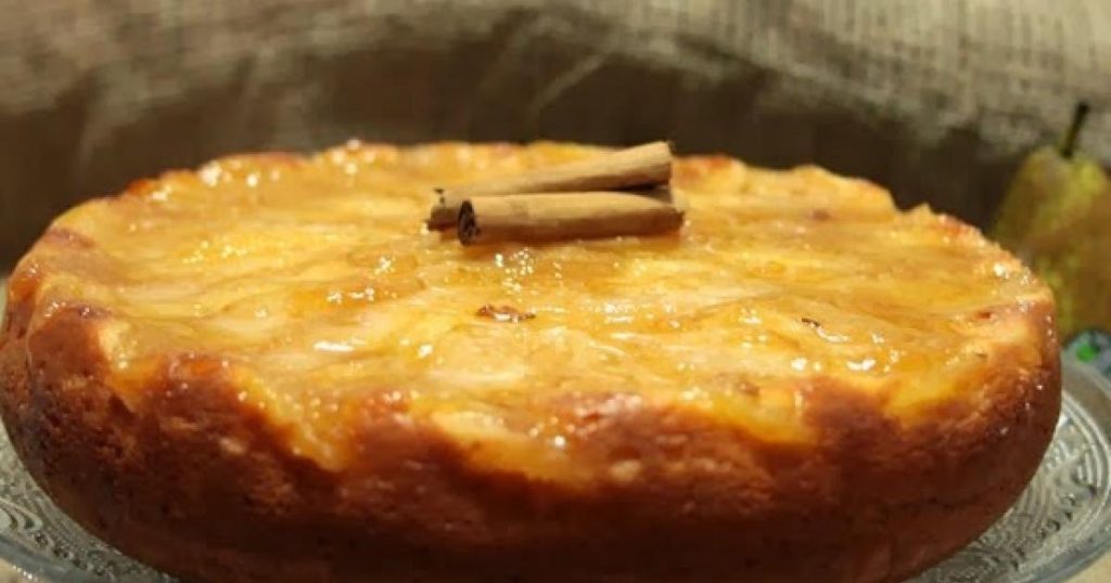 De Esta Manera Debes Armar La Tarta De Queso Con Peras Y Galletas De Miel