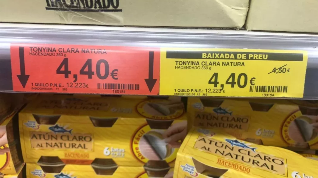 Descuentos del 50% en Mercadona