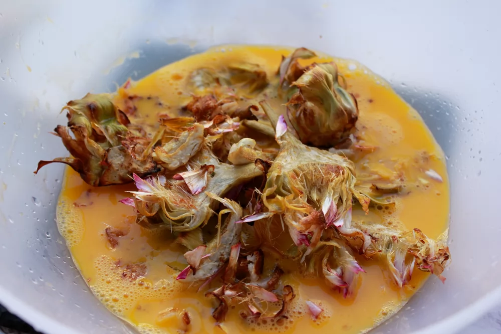 Receta de tortillas de alcachofas y qué mejor momento para ellas que el otoño