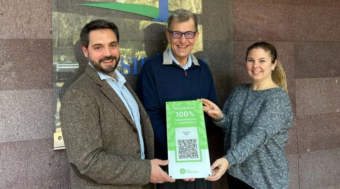 Residencial Palau recibe el Certificado de Transparencia de Inforesidencias 1 Residencial Palau recibe el Certificado de Transparencia de Inforesidencias