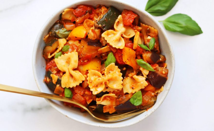 Sin Giros Cinematográficos Te Enseñamos A Preparar Esta Receta De Macarrones Gratinados Con Ratatouille