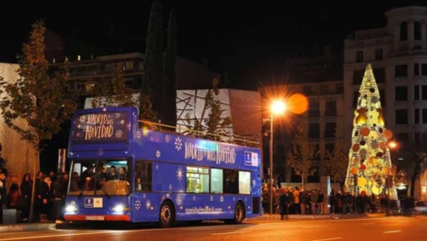 Recorrido navideño en Madrid