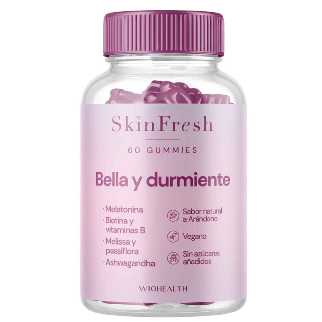 Skinfresh® lanza Bella y Durmiente, gummies para dormir mejor, calmar la mente y regenerar la piel cansada 1 creativos web 5