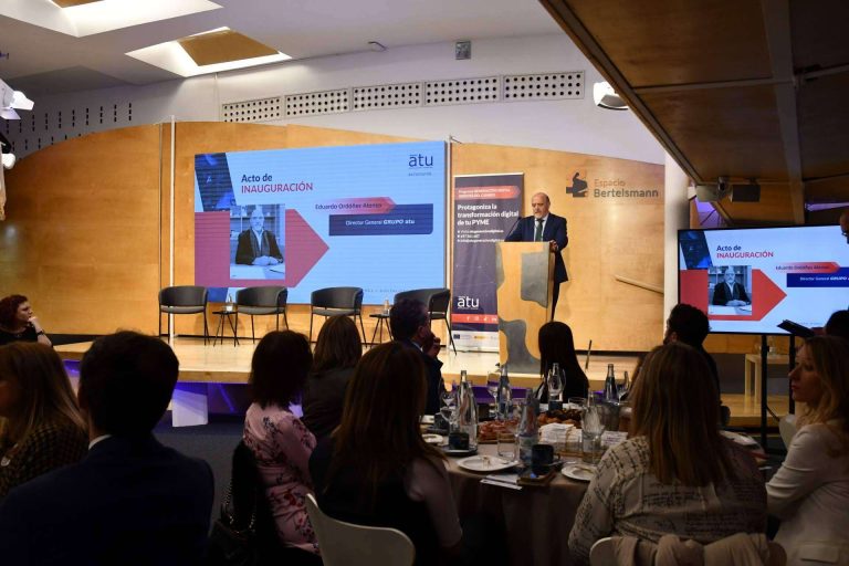 GRUPO atu logra un éxito total en la Jornada pymes vs. digitalización en Madrid