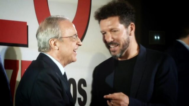 El Chiringuito Desvela Lo Que Florentino Pérez Le Susurra Al Oído A Simeone En Su Último Encuentro