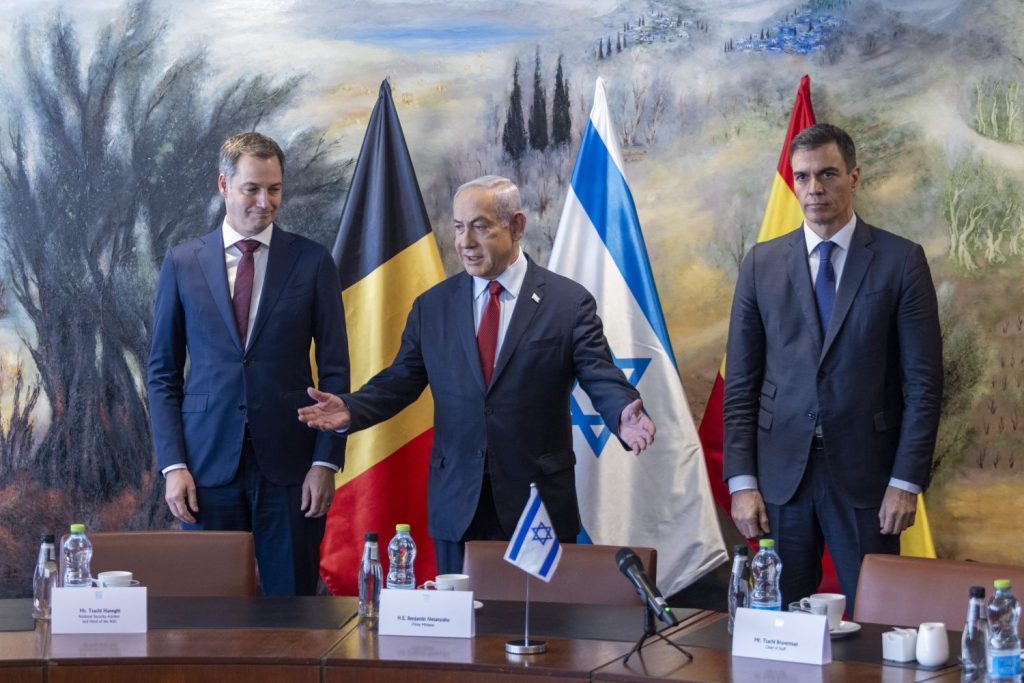 Europapress 5625048 I D Primer Ministro Belga Alexander Croo Primer Ministro Estado Israel