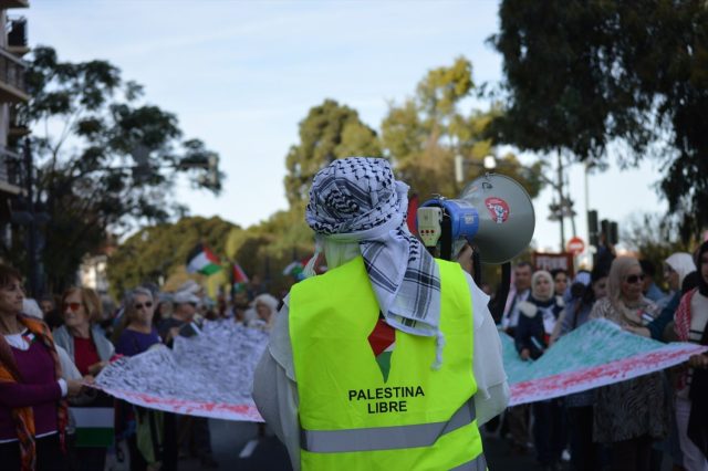 Una Marcha Reclama En Valencia El Fin De «La Limpieza Étnica» Y «El Derecho De Los Palestinos A Volver A Su Hogar