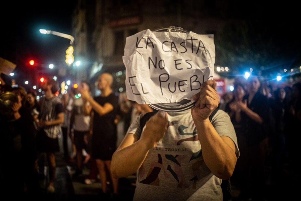 Europapress 5654866 December 23 2023 Buenos Aires Buenos Aires Argentina Sign Reads People Are