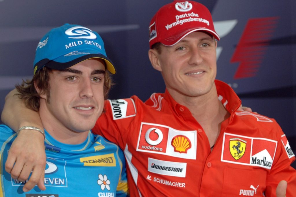 Fernando Alonso Considera Que Schumacher Es Un Piloto Increíble