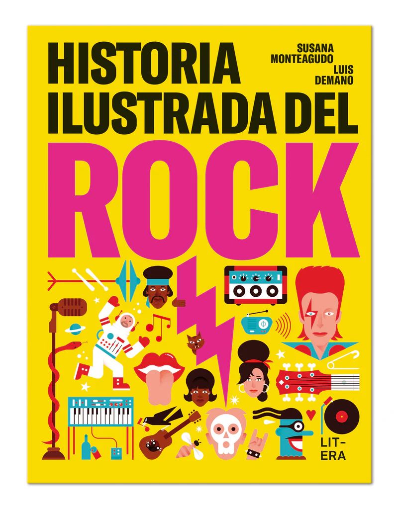 Historia ilustrada del rock de Susana Monteagúdo