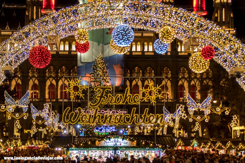 Mercado De Navidad Del Ayuntamiento De Viena