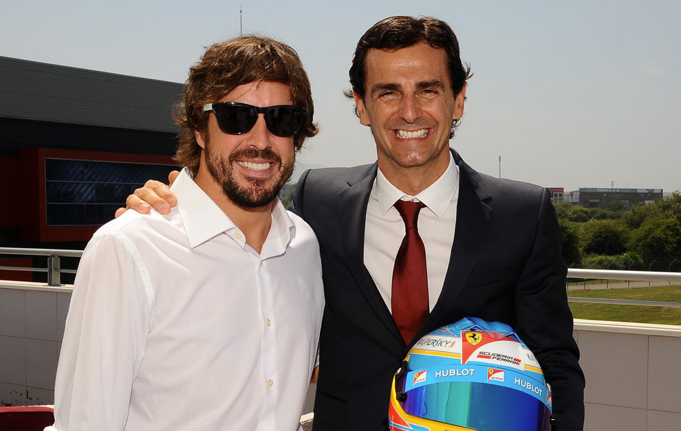 Un lujo andar con Fernando Alonso
