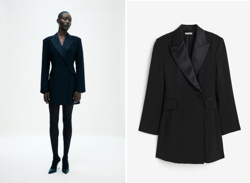 Versátil blazer de H&M que no puedes dejar de usar en tu cena de Navidad