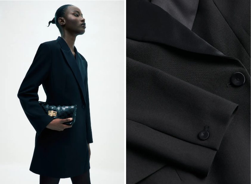 Versátil blazer de H&M que no puedes dejar de usar en tu cena de Navidad