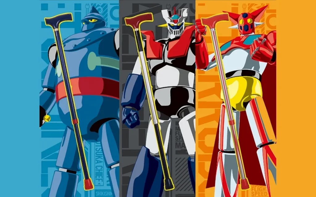 Bastones Ancianos Mazinger Z Fans Anime Envejecen