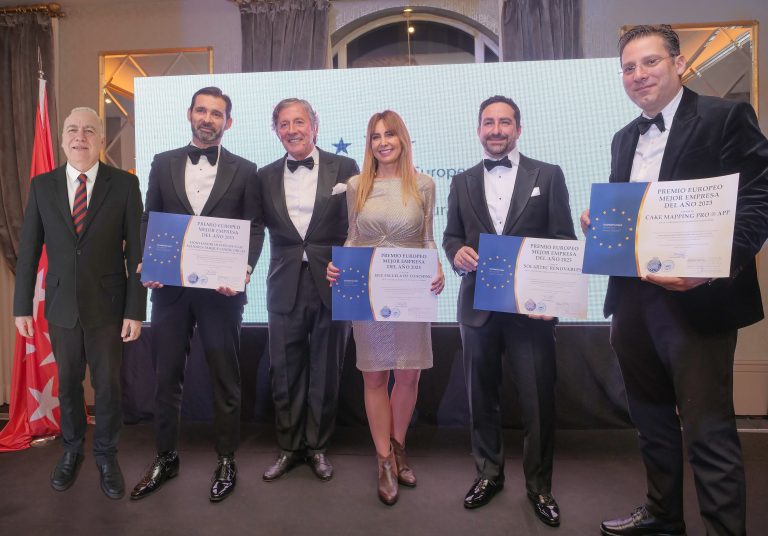 La Sociedad Europea de Fomento Social y Cultural entrega el Premio Europeo Mejor Empresa del año 2023