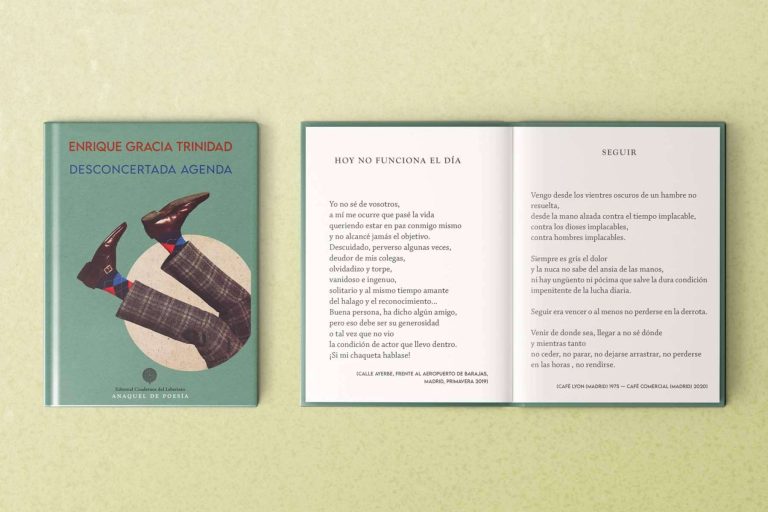 ‘Desconcertada agenda’, de Enrique Gracia Trinidad, el libro de poesía perfecto para leer y regalar estas navidades