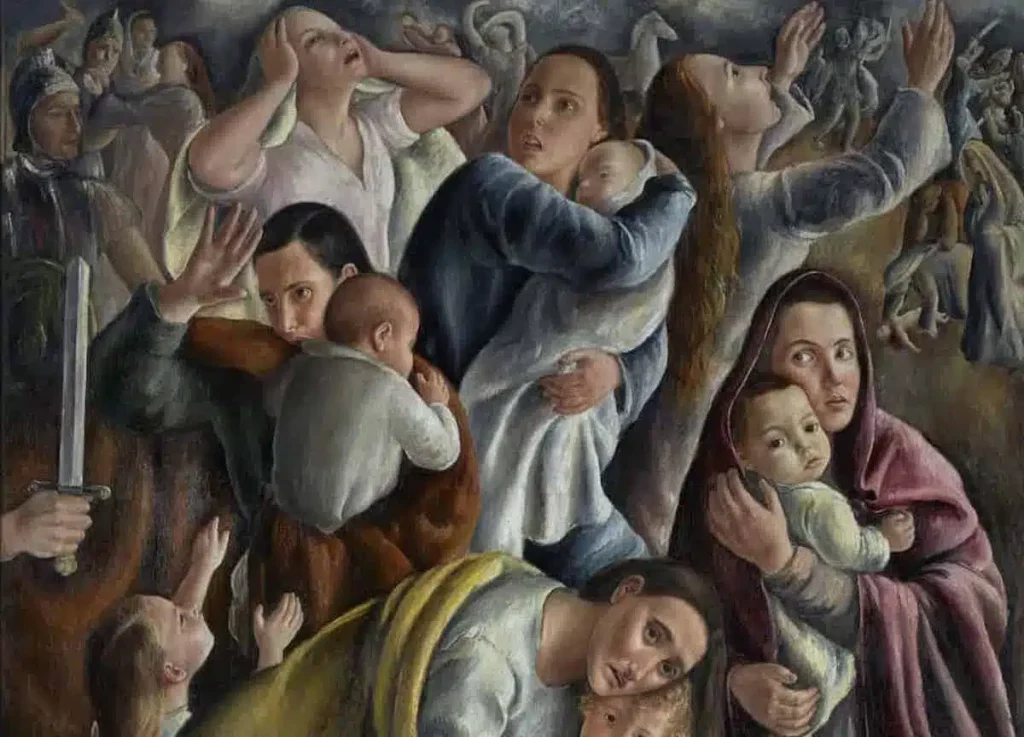 El Día De Los Santos Inocentes En Contexto Religioso. Santoral De Hoy 28 De Diciembre 1 Inocentes