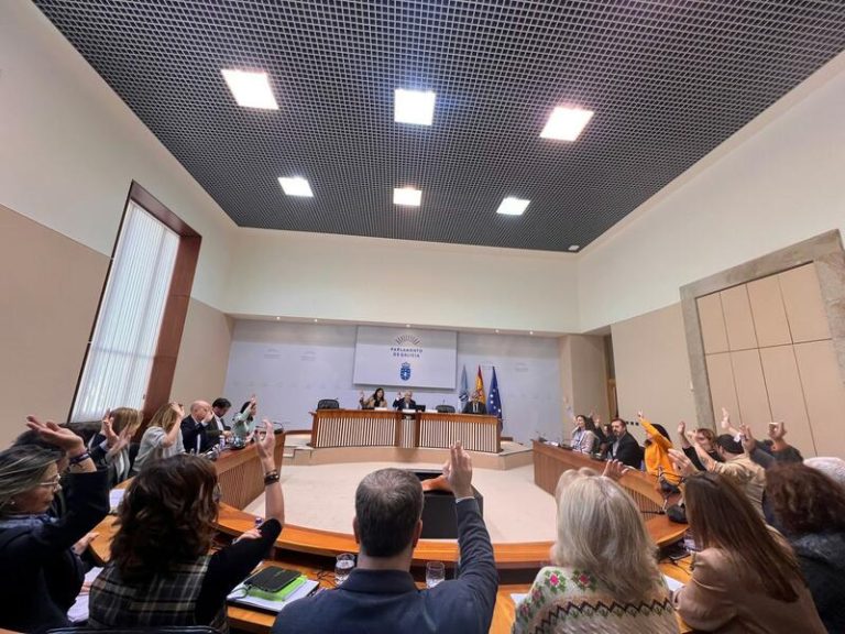 La Xunta explicará el vertido de pellets en el Parlamento gallego tras un tenso debate con acusaciones mutuas
