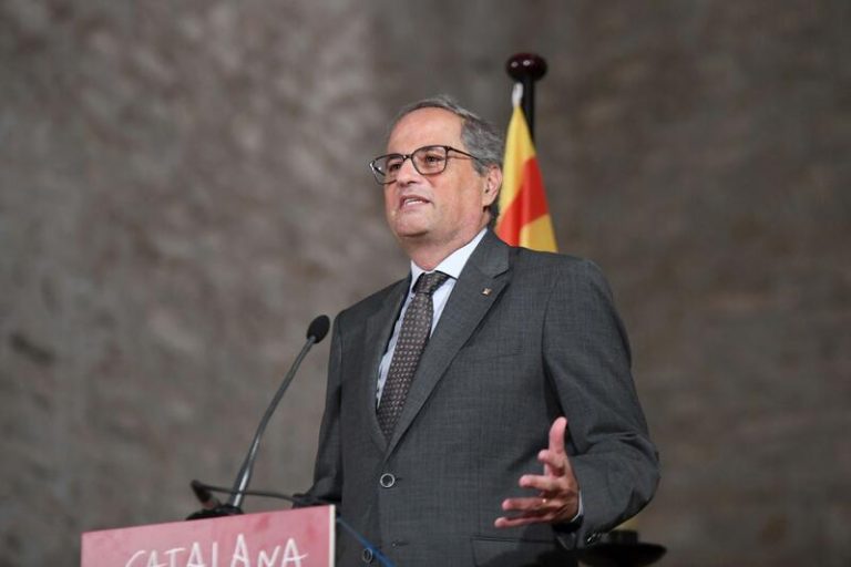 Torra apuesta por la unilateralidad en Cataluña y augura que las mesas de diálogo «fracasarán»